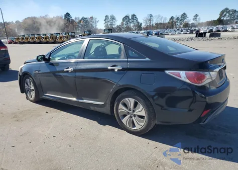 2015 Hyundai Sonata Hybrid from USA, damaged, VIN KMHEC4A48FA127454